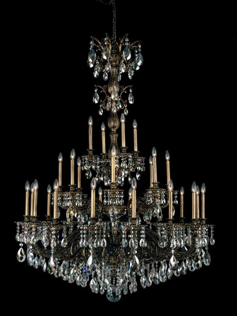 Schonbek Milano 28 Light Crystal Chandelier