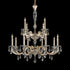 Schonbek Napoli 12 Light 120V Chandelier in Heirloom Gold with Radiance Crystal Model: S7612N-22R