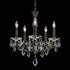 Schonbek Napoli 5 Light 120V Chandelier in Heirloom Gold with Radiance Crystal Model: S7605N-22R