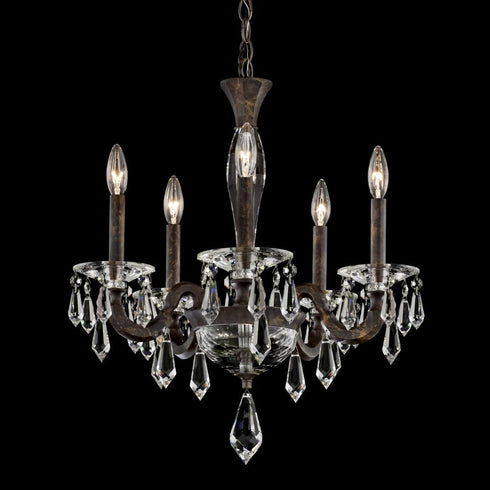 Schonbek Napoli 5 Light Crystal Chandelier