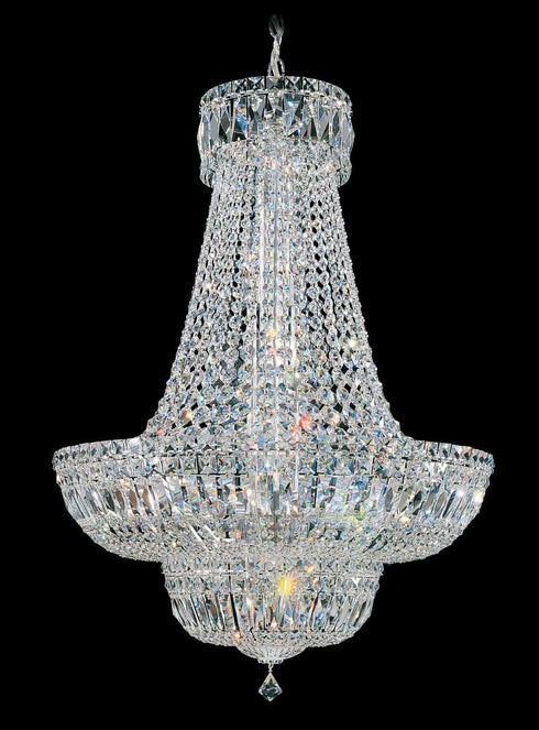 Schonbek Petit Crystal Deluxe 23 Light Crystal Chandelier