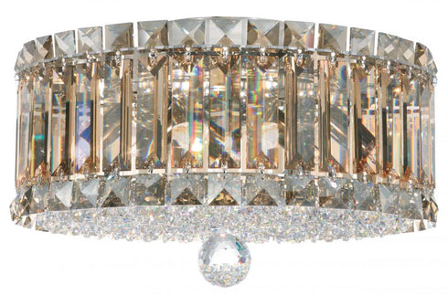 Schonbek Plaza 4 Light Crystal Flush Mount