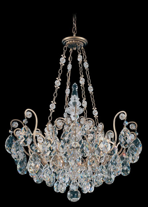 Schonbek Renaissance 8 Light Crystal Chandelier