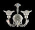 Schonbek Rivendell 2 Light 120V Wall Sconce in Heirloom Gold with Radiance Crystal Model: 7855-22R