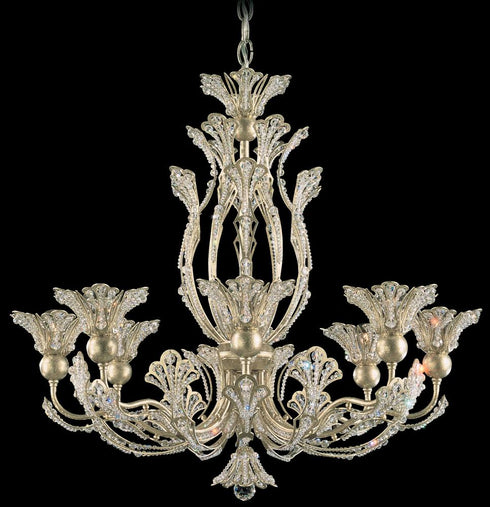 Schonbek Rivendell 8 Light Crystal Chandelier