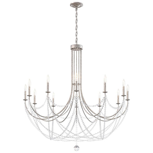 Schonbek Rustic Verdana 12 Light Crystal Chandelier
