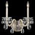 Schonbek San Marco 2 Light 120V Wall Sconce in Heirloom Gold with Radiance Crystal Model: S8602N-22R