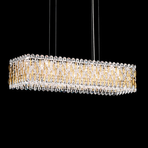 Schonbek Sarella 13 Light Crystal Linear Pendant