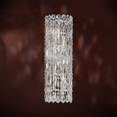 Schonbek Sarella 4 Light Crystal Wall Sconce