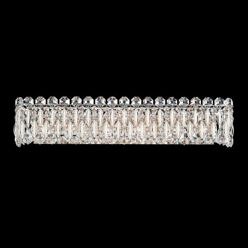 Schonbek Sarella 6 Light 120V Bath Vanity & Wall Light in Heirloom Gold with Radiance Crystal Model: RS8324N-22R