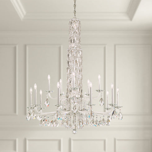 Schonbek Siena 17 Light Crystal Chandelier (no Spikes)
