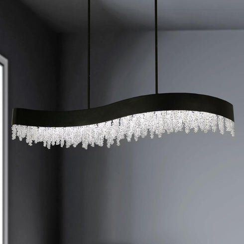 Schonbek Soleil 47 Inch LED Pendant 3000 3500 4000k 120v Model: S3548-18O