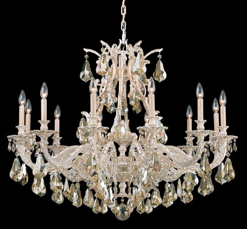 Schonbek Sophia 12 Light Crystal Chandelier