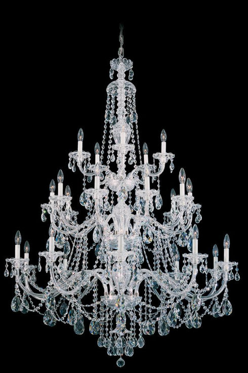 Schonbek Sterling 25 Light Crystal Chandelier