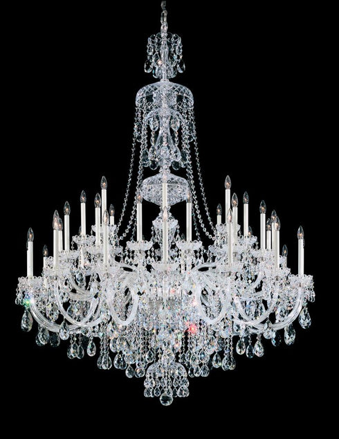 Schonbek Sterling 45 Light Crystal Chandelier