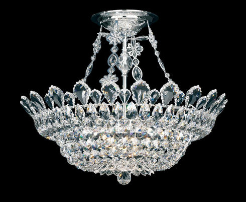 Schonbek Trilliane 10 Light Crystal Flush Mount