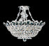 Schonbek Trilliane 8 Light Crystal Semi Flush Mount