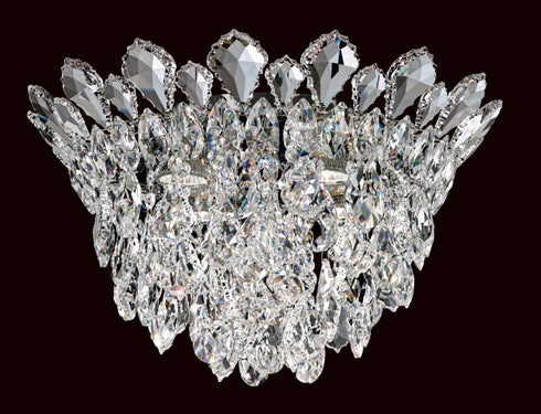 Schonbek Trilliane Strands 4 Light Crystal Flush Mount