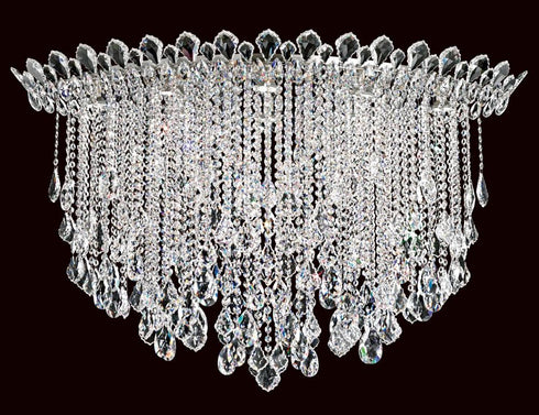 Schonbek Trilliane Strands 8 Light Crystal Flush Mount