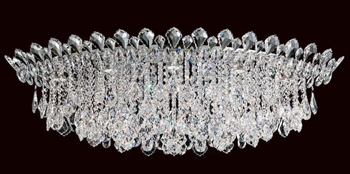 Schonbek Trilliane Strands 8 Light Crystal Flush Mount
