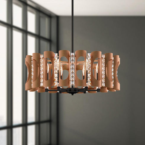 Schonbek Twilight 6 Light Crystal Chandelier