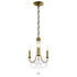 Schonbek Verdana 3 Light 120V Chandelier in Heirloom Gold with Optic Crystal Model: RJ1003N-22O