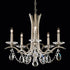 Schonbek Vesca 5 Light 120V Chandelier in White with Radiance Crystal Model: VA8355N-06R