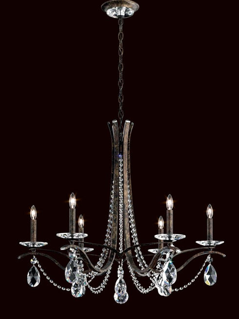Schonbek Vesca 6 Light Crystal Chandelier
