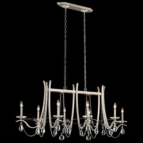 Schonbek Vesca 8 Light 120V Chandelier in White with Radiance Crystal Model: VA8436N-06R