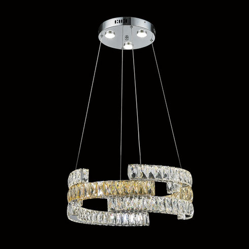Starfire Crystal LED Collection Chandelier Model: LD0420CC