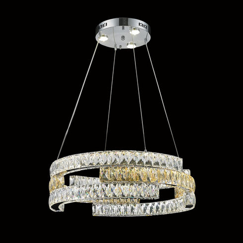 Starfire Crystal LED Collection Chandelier Model: LD0424CC