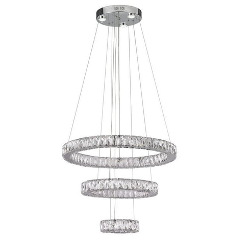 Starfire Crystal LED Collection Chandelier Model: LD0727CH