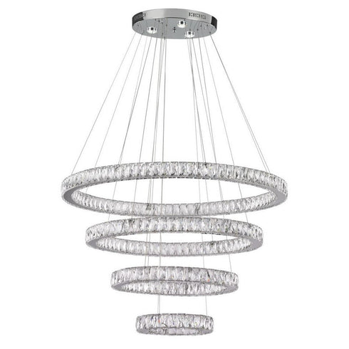 Starfire Crystal LED Collection Chandelier Model: LD0737CH