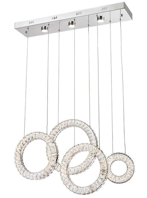 Starfire Crystal LED Collection Chandelier Model: LD1508CH