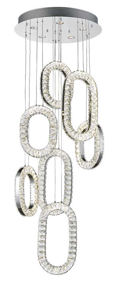 Starfire Crystal LED Collection Chandelier Model: LD1524CH