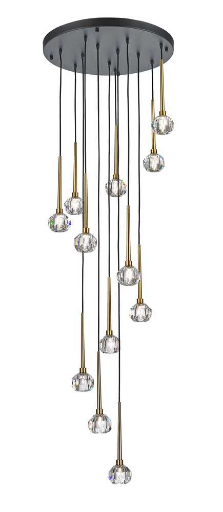 Starfire Crystal Sole Collection Chandelier Model: 1716BB