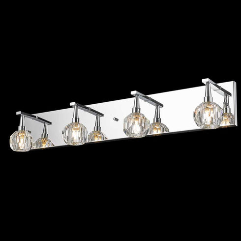 Starfire Crystal Sole Collection Wall Sconce Model: 1732WSCH