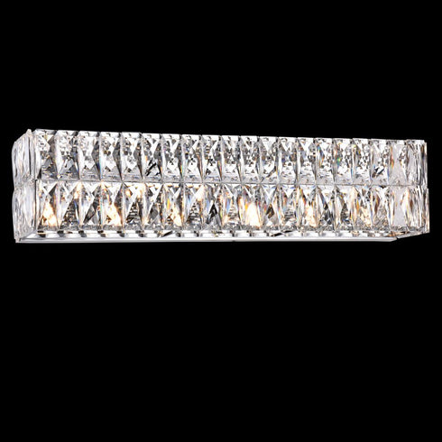 Starfire Crystal Urban Collection Wall Sconce Model: 3825WSCH