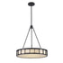 Trans Globe 6 Light Ivory Isle Alabaster Chandelier in Antique Gold Finish Model: 11746 AG