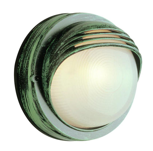 Trans Globe Allegra 8 In. Diameter Outdoor Pocket Wall Model: 4122 BK