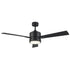 Trans Globe Arden 3 BLADE 52 Inch LED FAN WC6 INCLUD 2 Inch ROD in Black Finish Model: F-1030 BK