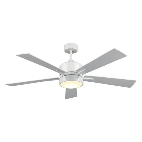 Trans Globe Arden 5 BLADE 52 Inch LED FAN WC6 INCLUD 2 Inch ROD in Black Finish Model: F-1032 BK