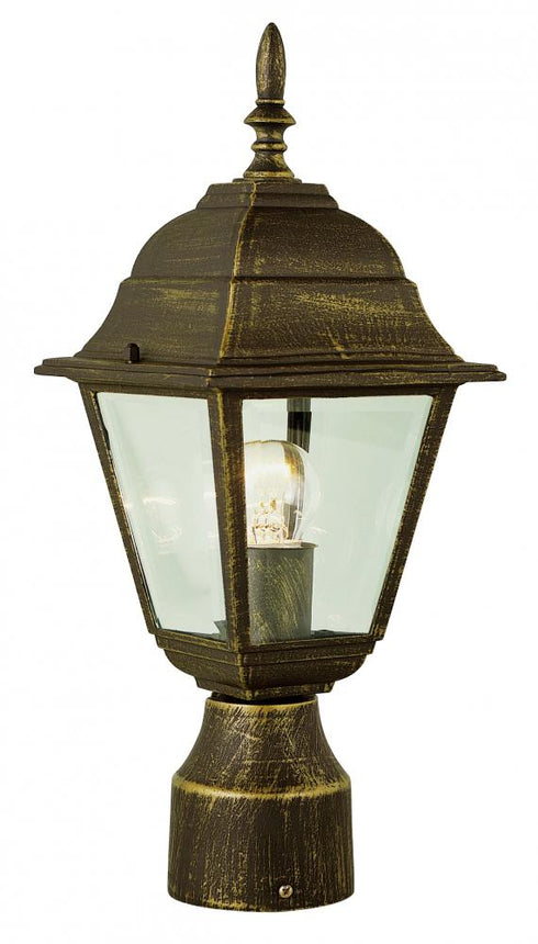 Trans Globe Argyle 1 Light POST OUTDOOR in Black Finish Model: 4414 BK