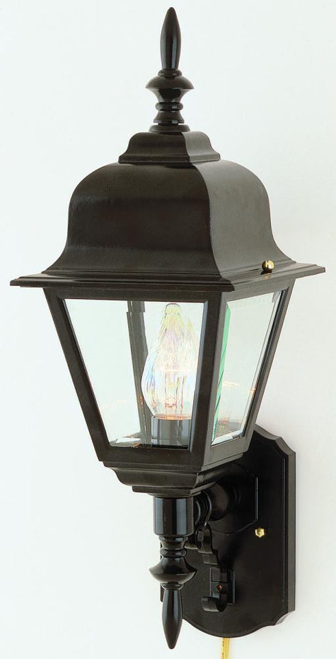Trans Globe Argyle 1 Light UP WALL OUTDOOR in Black Finish Model: 4412 BK