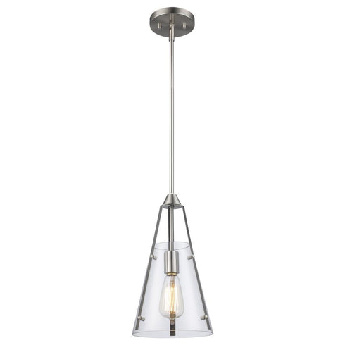 Trans Globe Armani Pendant Lights Brushed Nickel Model: 11581 BN