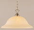 Trans Globe Aspen 1 Light PENDANT DOWN MBZD GLS in Brushed Nickel Finish Model: 9283 BN