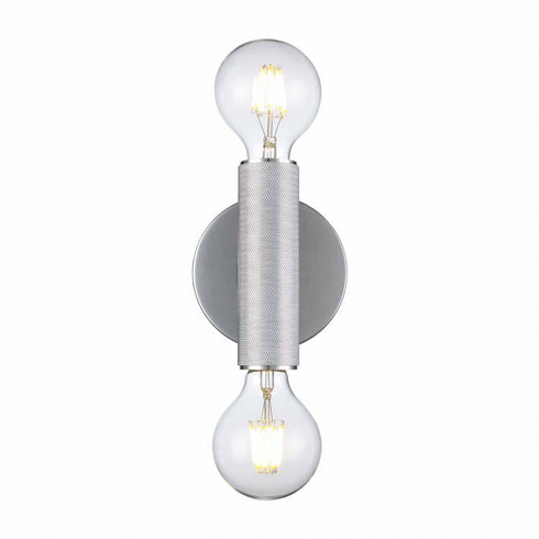 Trans Globe Auburn 2 Light Bare Bulb Indoor Wall Sconce Model: 22300 AG