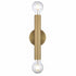 Trans Globe Auburn 2 Light Bare Bulb Indoor Wall Sconce Model: 22300 AG