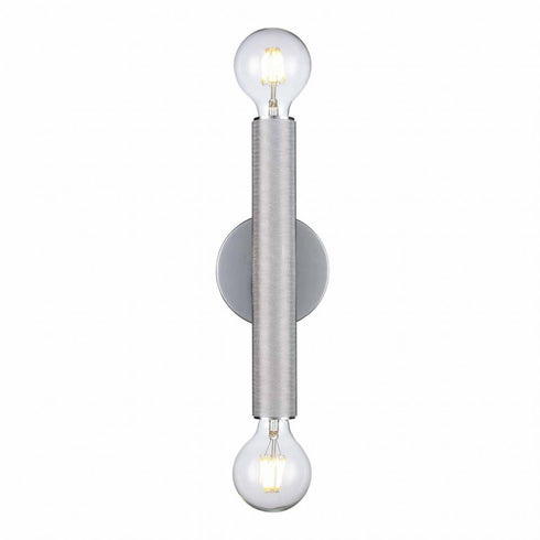 Trans Globe Auburn 2 Light Bare Bulb Indoor Wall Sconce Model: 22302 BK