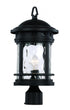 Trans Globe Boardwalk Collection 1 Light Ring Top Lantern Model: 40373 BK